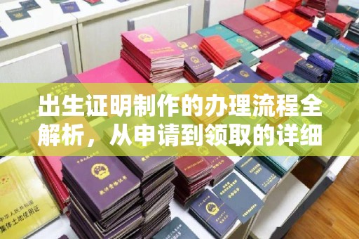 渠县出生证明制作的办理流程全解析，从申请到领取的详细指南
